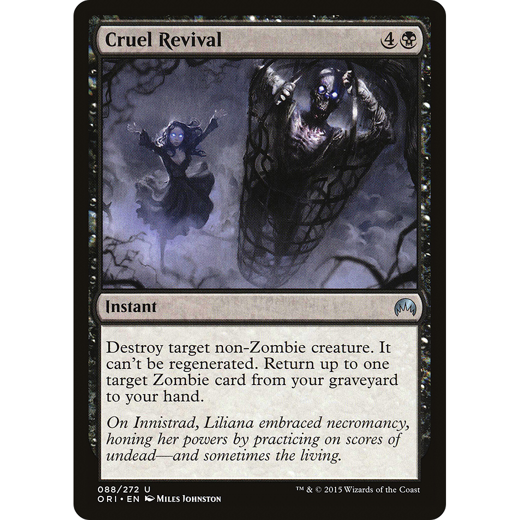 Cruel Revival (ORI-088) - Magic Origins Foil
