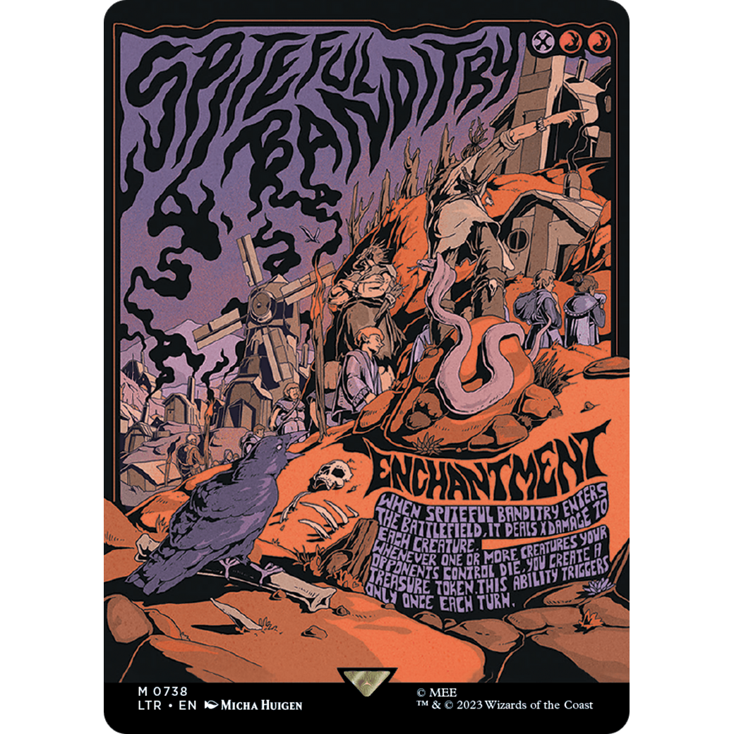 Spiteful Banditry (LTR-738) - The Lord of the Rings: Tales of Middle-earth (Borderless)