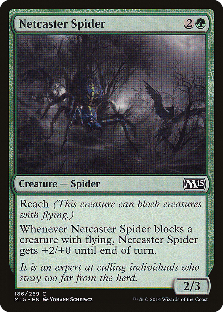 Netcaster Spider (M15-186) - Magic 2015 Foil