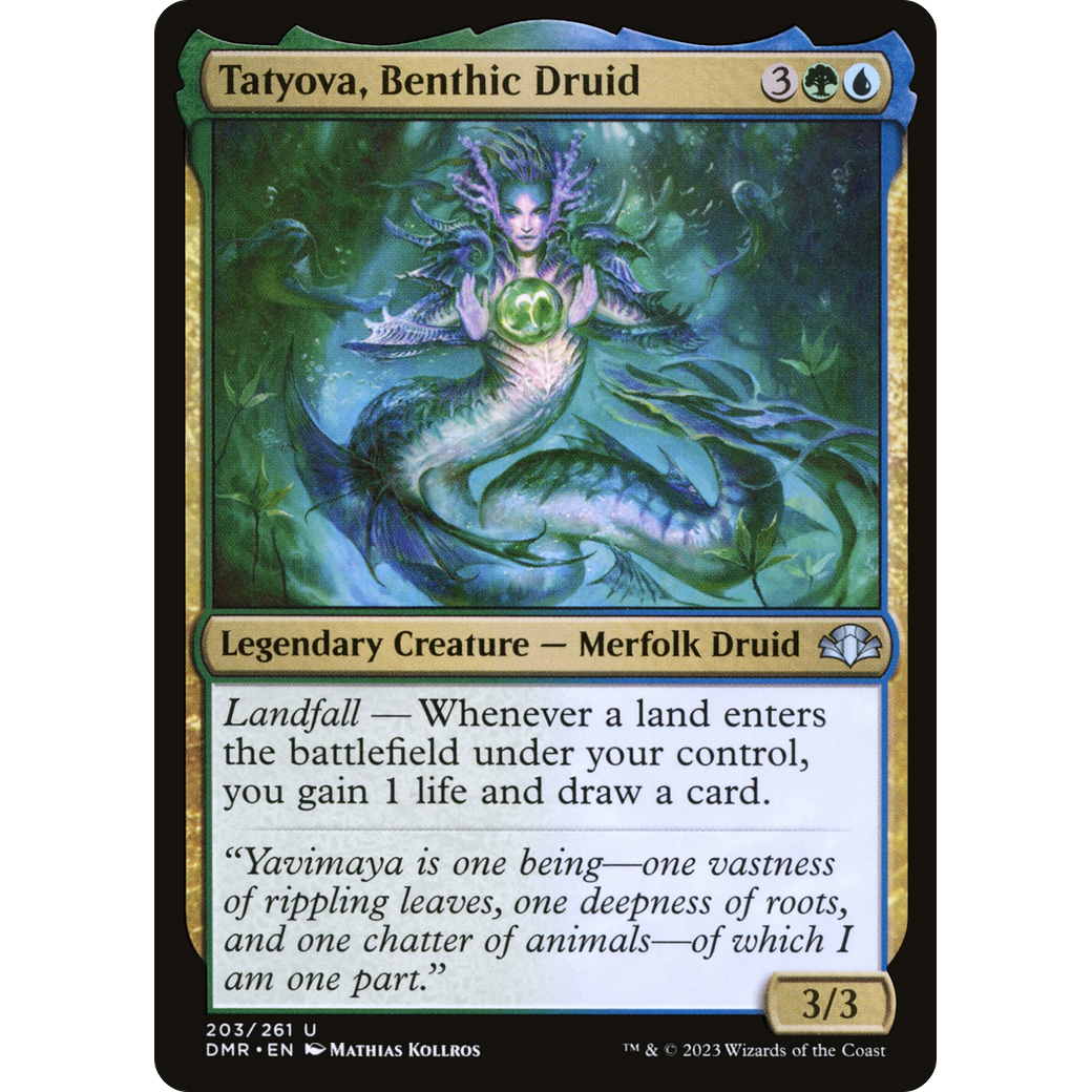 Tatyova, Benthic Druid (DMR-203) - Dominaria Remastered