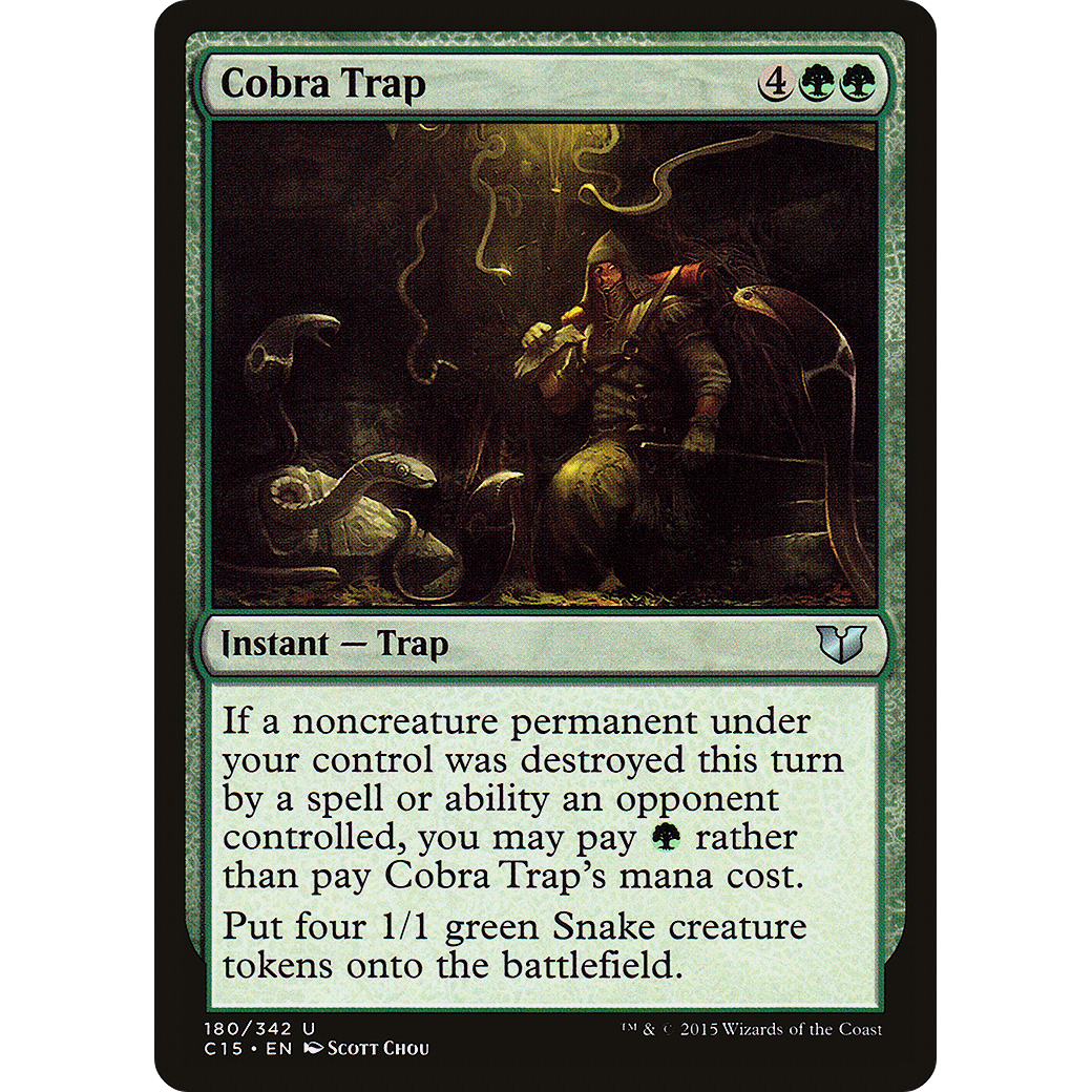 Cobra Trap (C15-180) - Commander 2015
