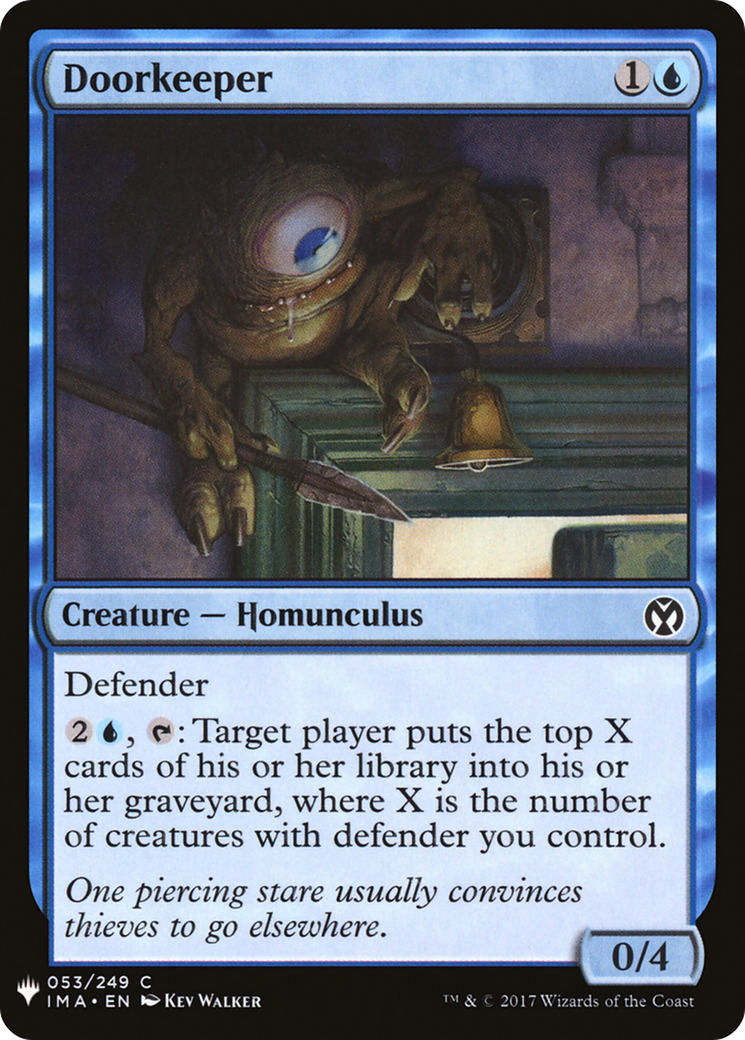 Doorkeeper (LIST-053) - The List