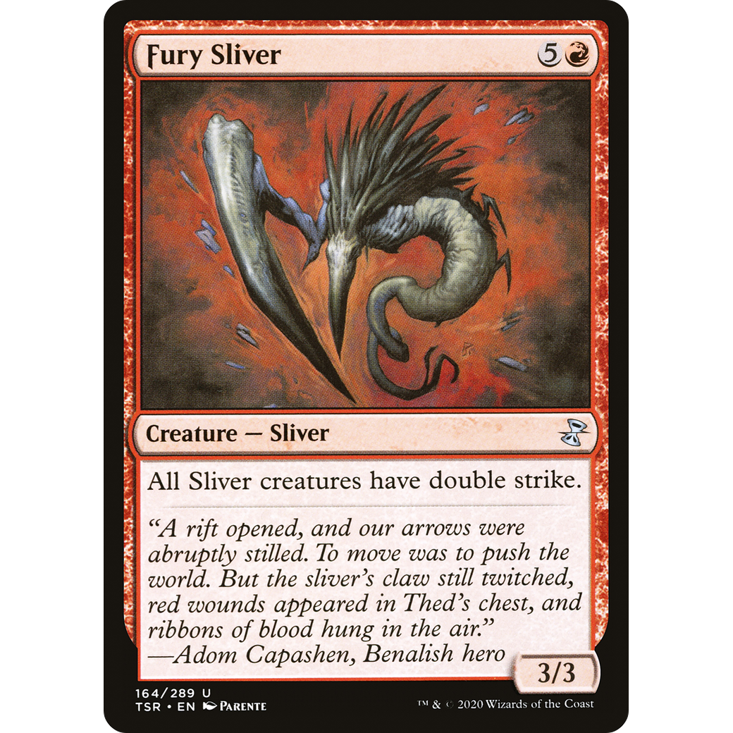 Fury Sliver (TSR-164) - Time Spiral Remastered Foil