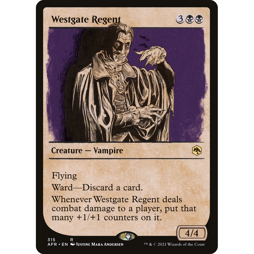 Westgate Regent (Showcase) (AFR-315) - Adventures in the Forgotten Realms: (Showcase) Foil