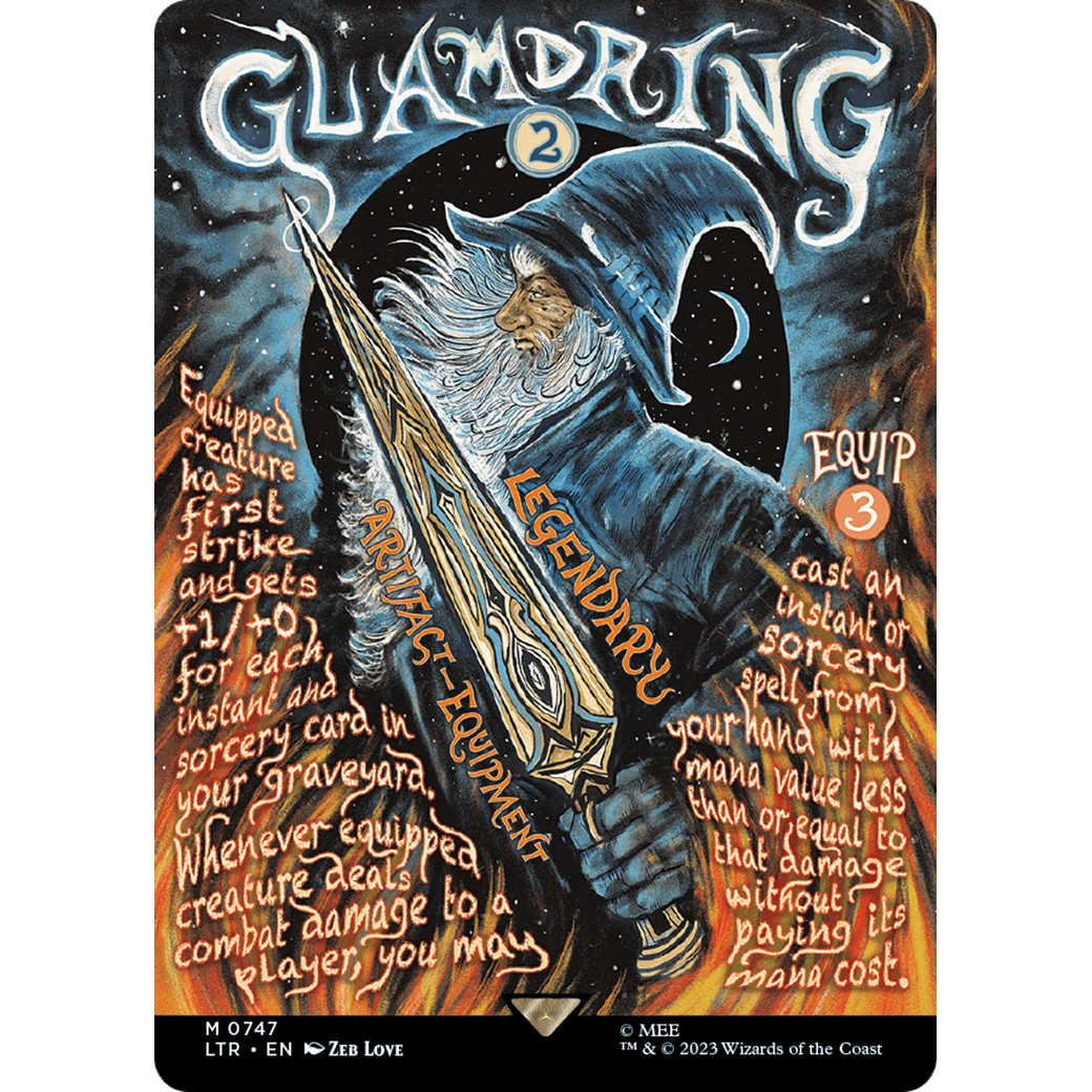 Glamdring (LTR-747) - The Lord of the Rings: Tales of Middle-earth (Borderless)