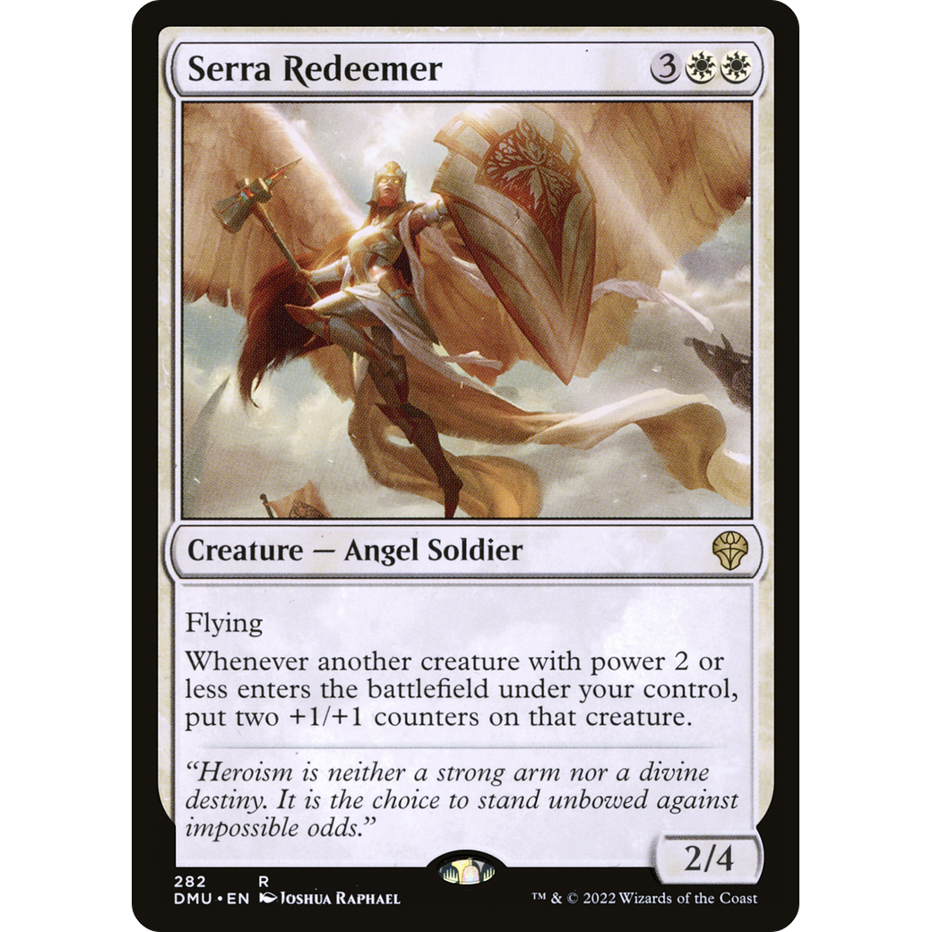 Serra Redeemer (DMU-282) - Dominaria United Foil