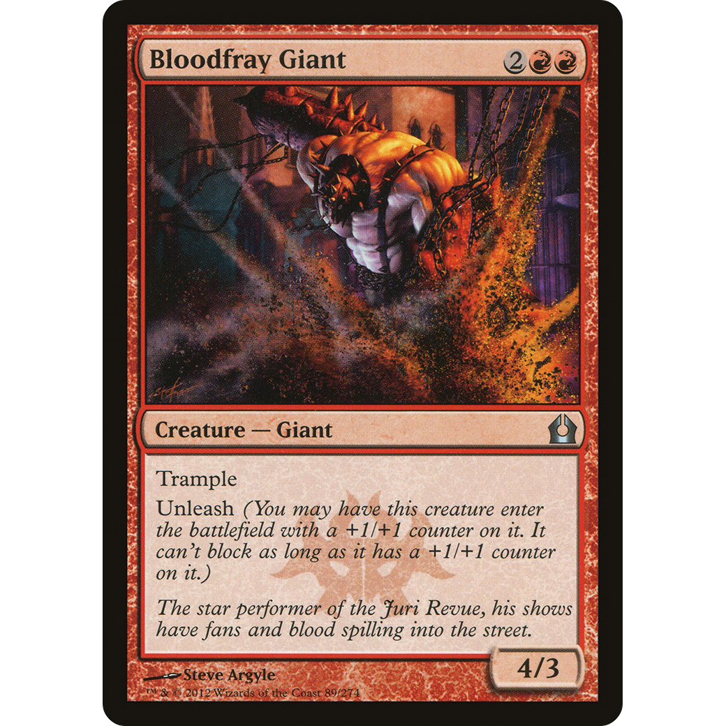 Bloodfray Giant (RTR-089) - Return to Ravnica