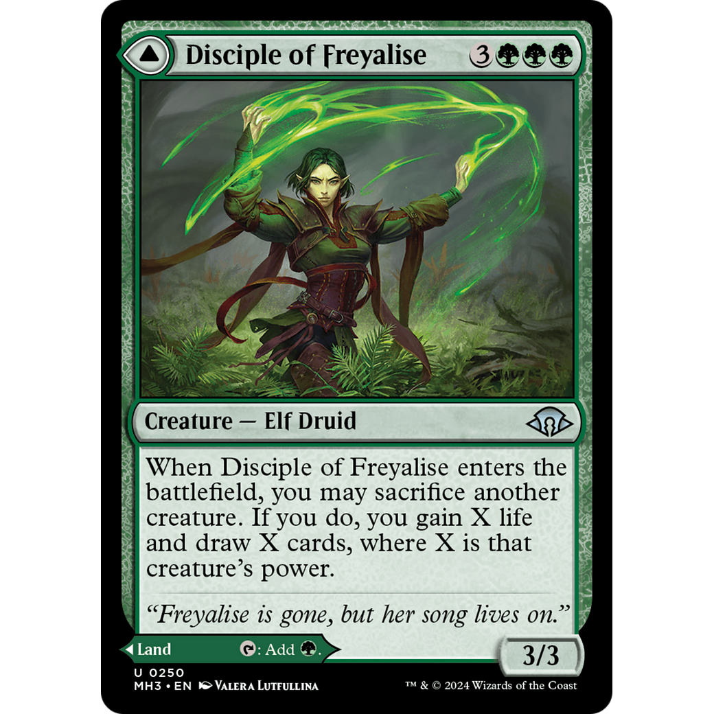 Disciple of Freyalise // Garden of Freyalise (MH3-250) - Modern Horizons 3