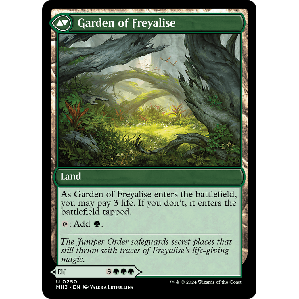 Disciple of Freyalise // Garden of Freyalise (MH3-250) - Modern Horizons 3