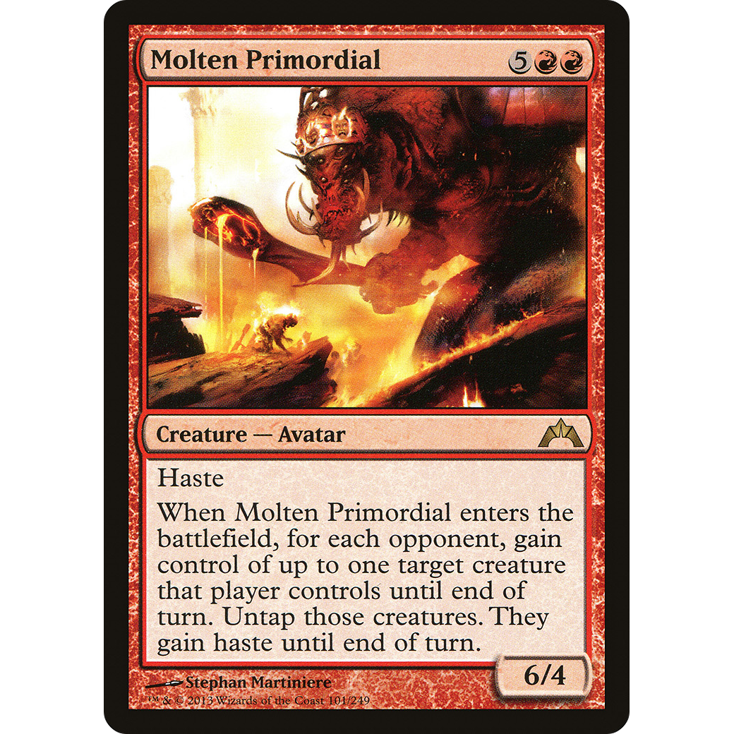Molten Primordial (GTC-101) - Gatecrash Foil