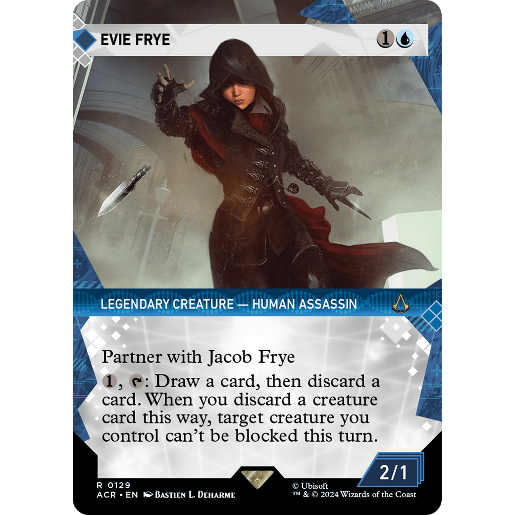 Evie Frye (Showcase) (ACR-129) - Assassin's Creed: (Showcase) (Borderless) Foil