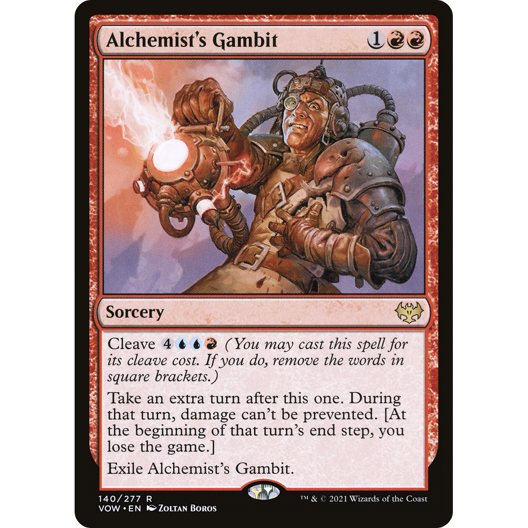 Alchemist's Gambit (VOW-140) - Innistrad: Crimson Vow Foil