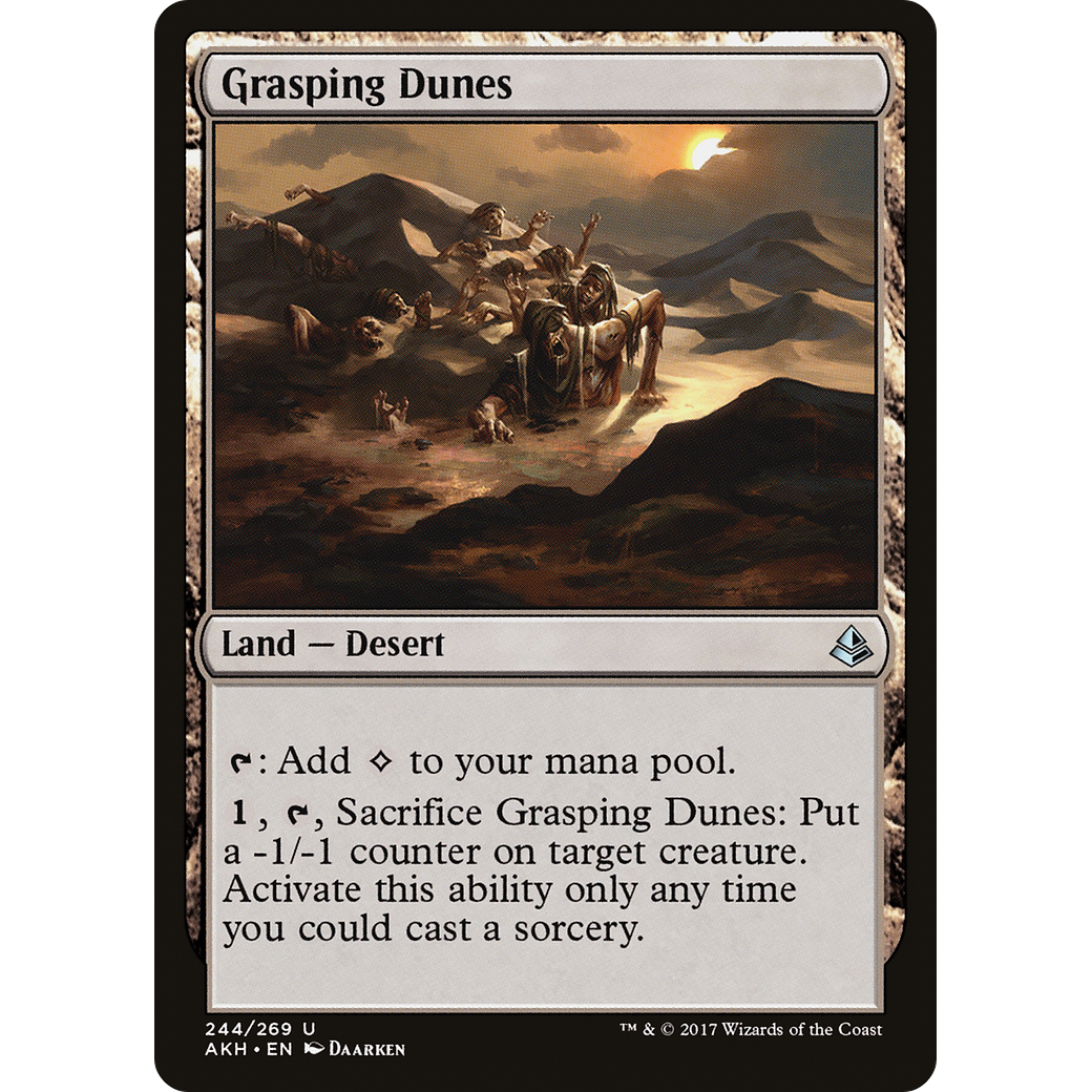 Grasping Dunes (AKH-244) - Amonkhet