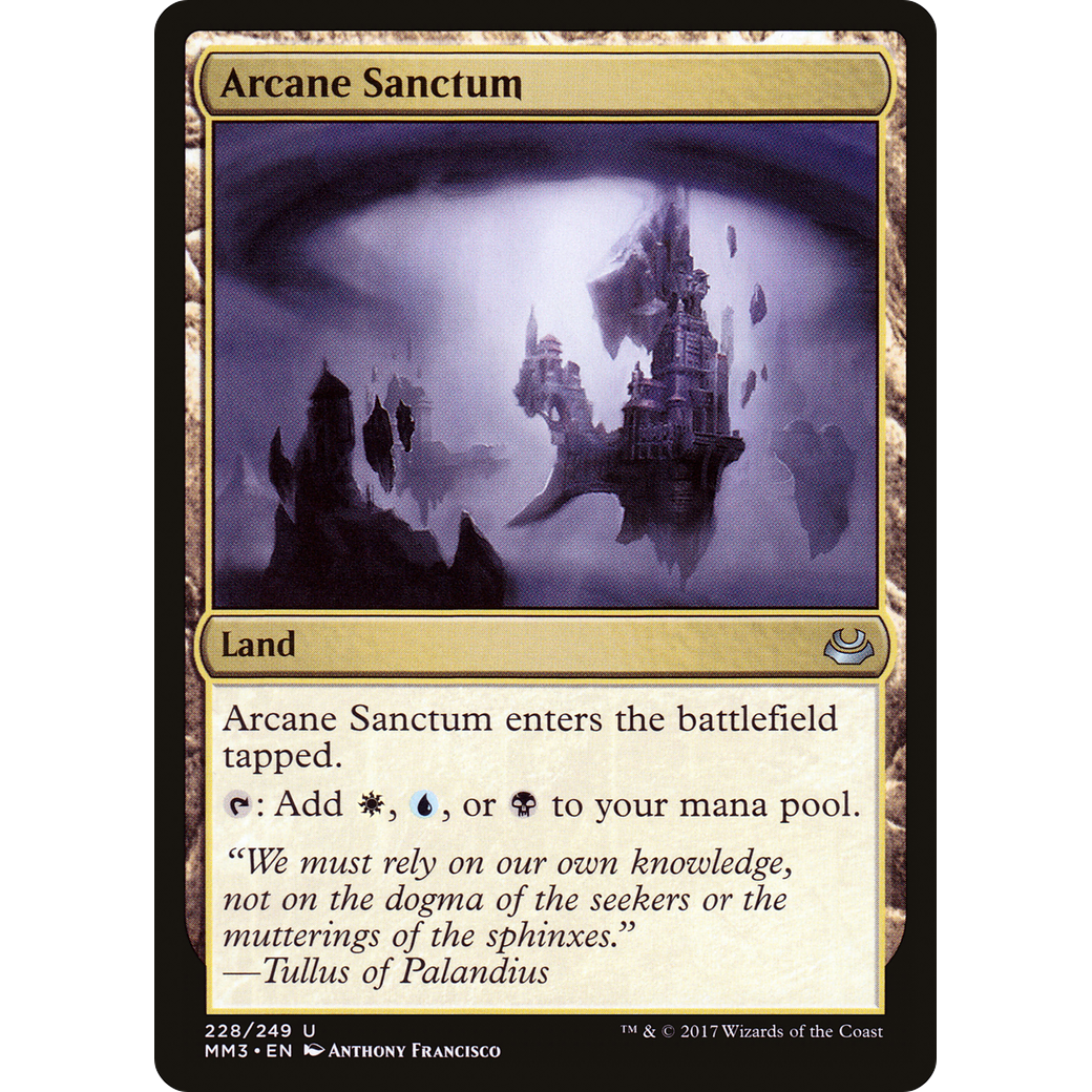 Arcane Sanctum (MM3-228) - Modern Masters 2017