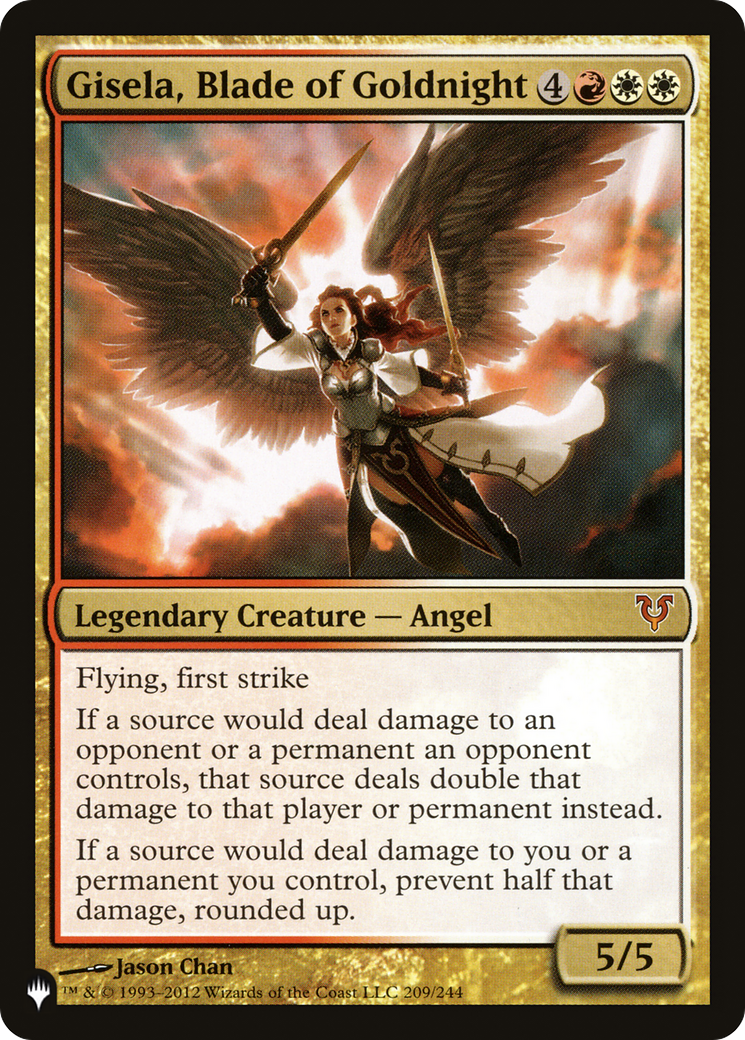 Gisela, Blade of Goldnight (LIST-209/244) - The List