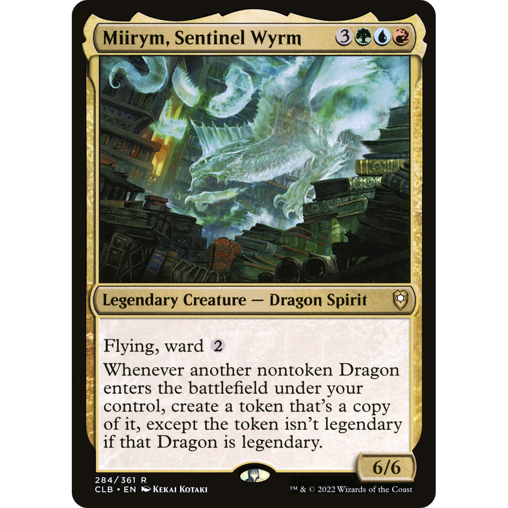 Miirym, Sentinel Wyrm (CLB-284) - Commander Legends: Battle for Baldur's Gate