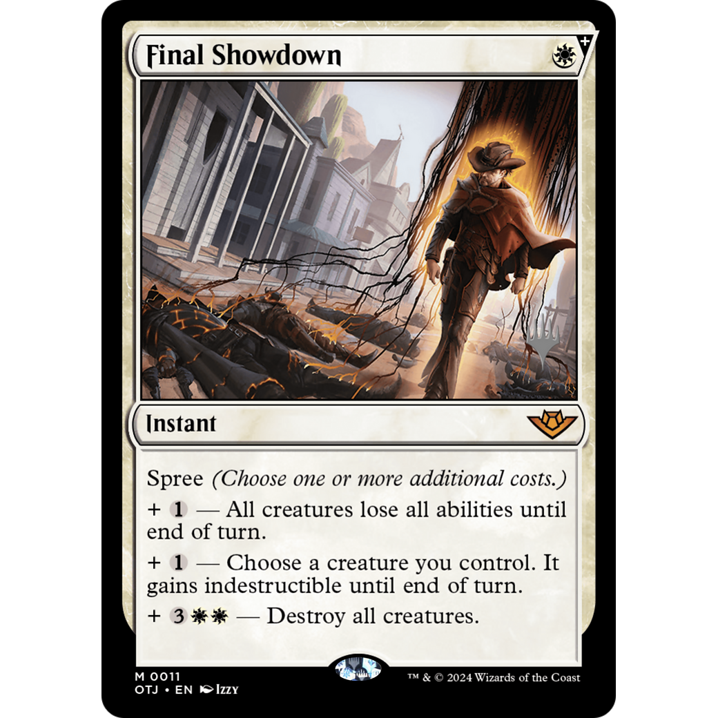 Final Showdown (PPOTJ-11P) - Outlaws of Thunder Junction Promos