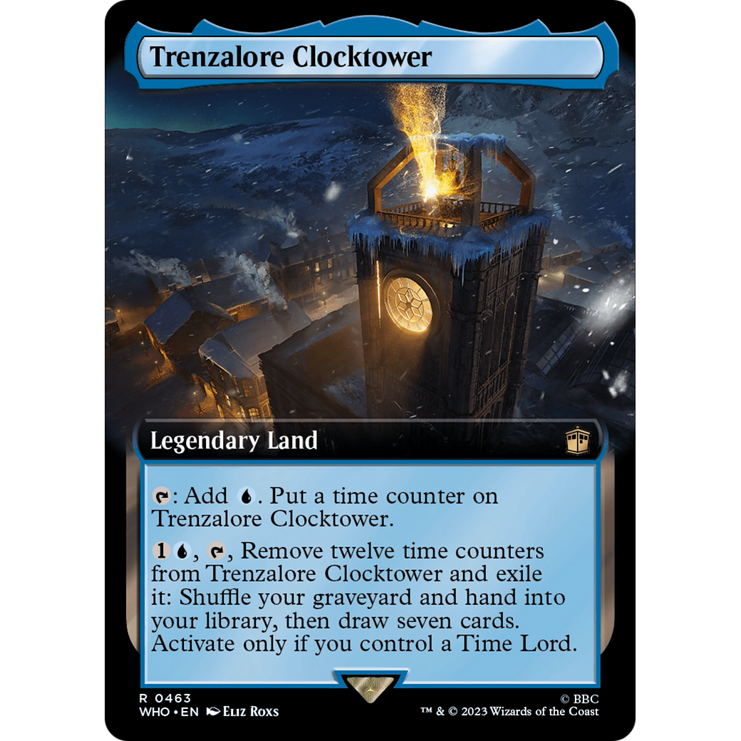 Trenzalore Clocktower (Extended Art) (WHO-463) - Doctor Who: (Extended Art)