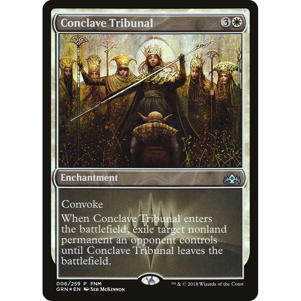 Conclave Tribunal (FNM-006) - Guilds of Ravnica Promos Foil