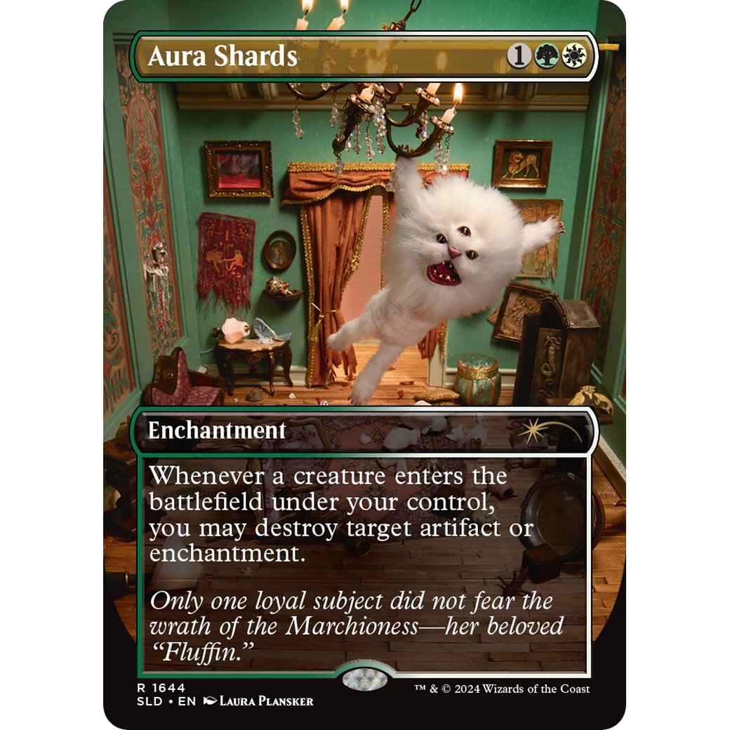 Aura Shards (SLD-1644) - Secret Lair Drop (Borderless)