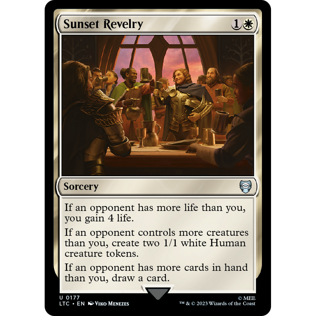 Sunset Revelry (LTC-177) - Tales of Middle-earth Commander