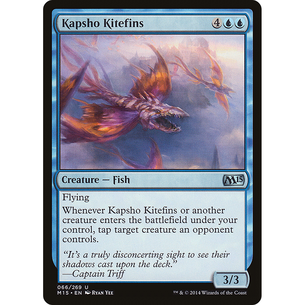 Kapsho Kitefins (M15-066) - Magic 2015 Foil