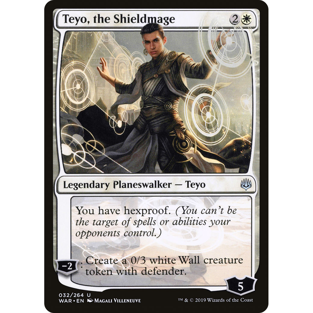 Teyo, the Shieldmage (WAR-032) - War of the Spark Foil