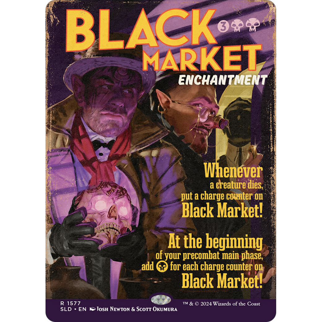 Black Market (1577) (SLD-1577) - Secret Lair Drop (Borderless)