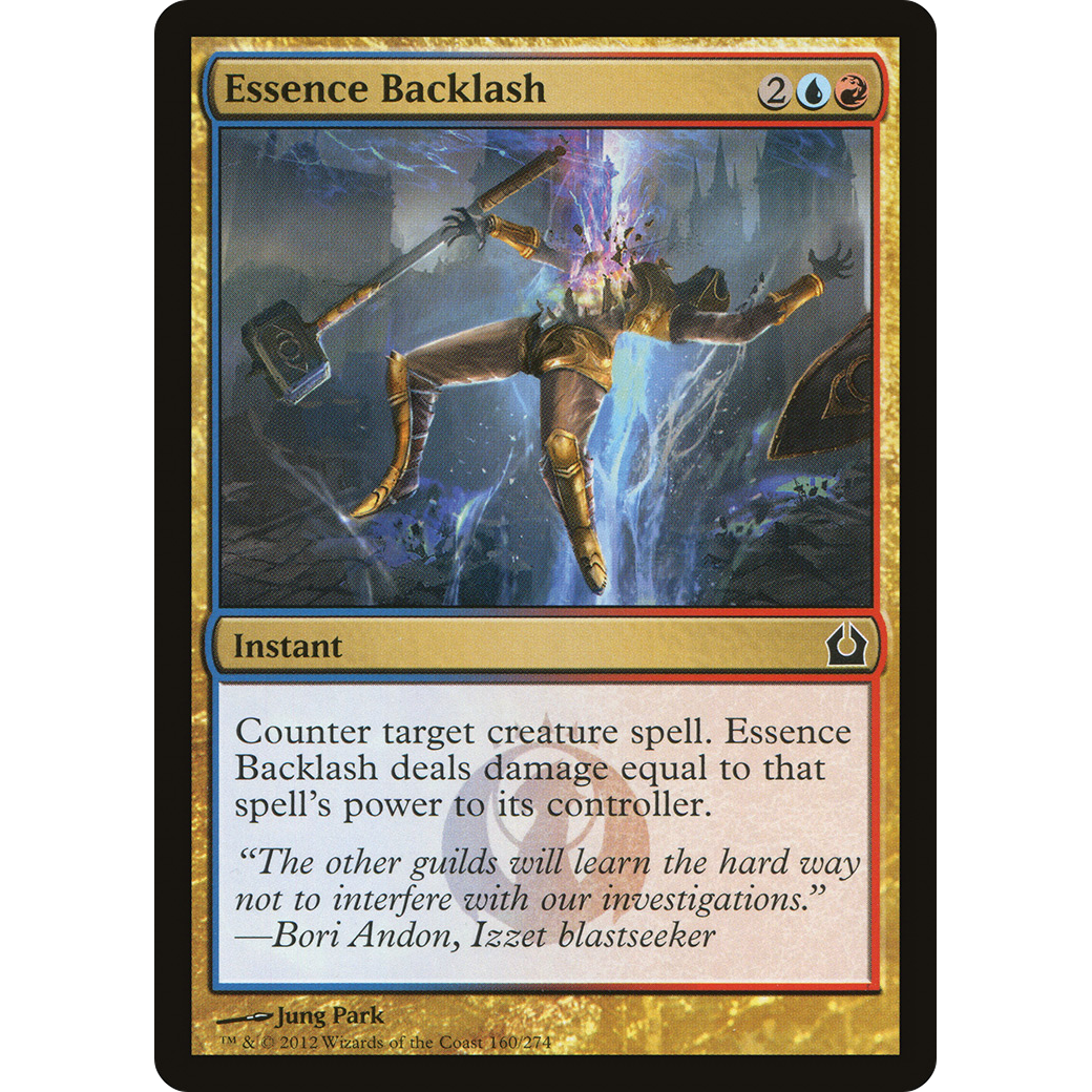 Essence Backlash (RTR-160) - Return to Ravnica Foil