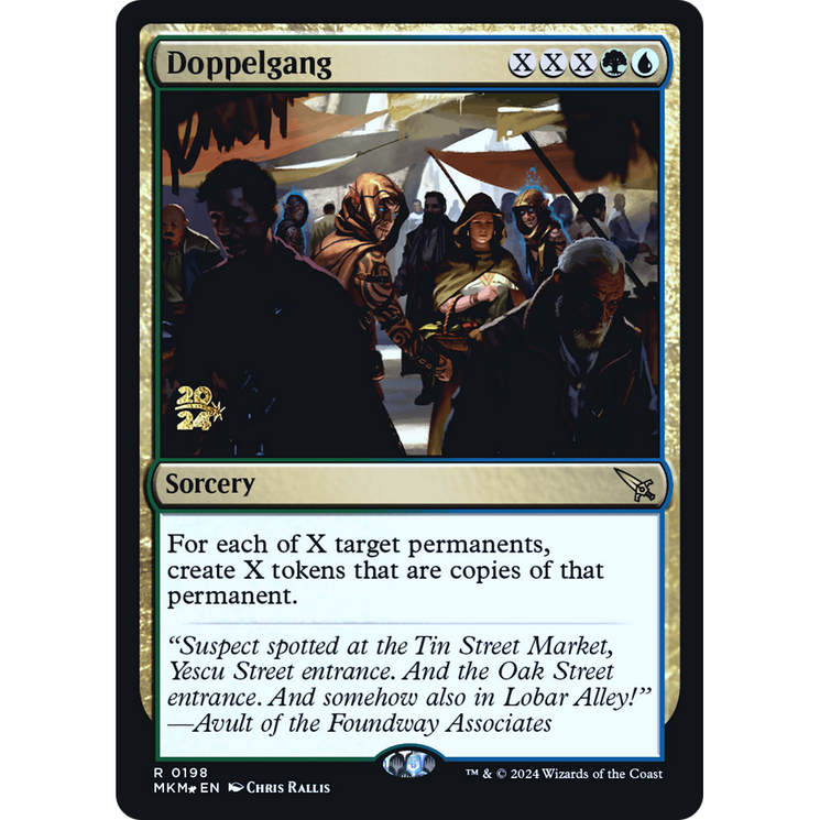 Doppelgang (PRE-198S) - Murders at Karlov Manor Promos Foil