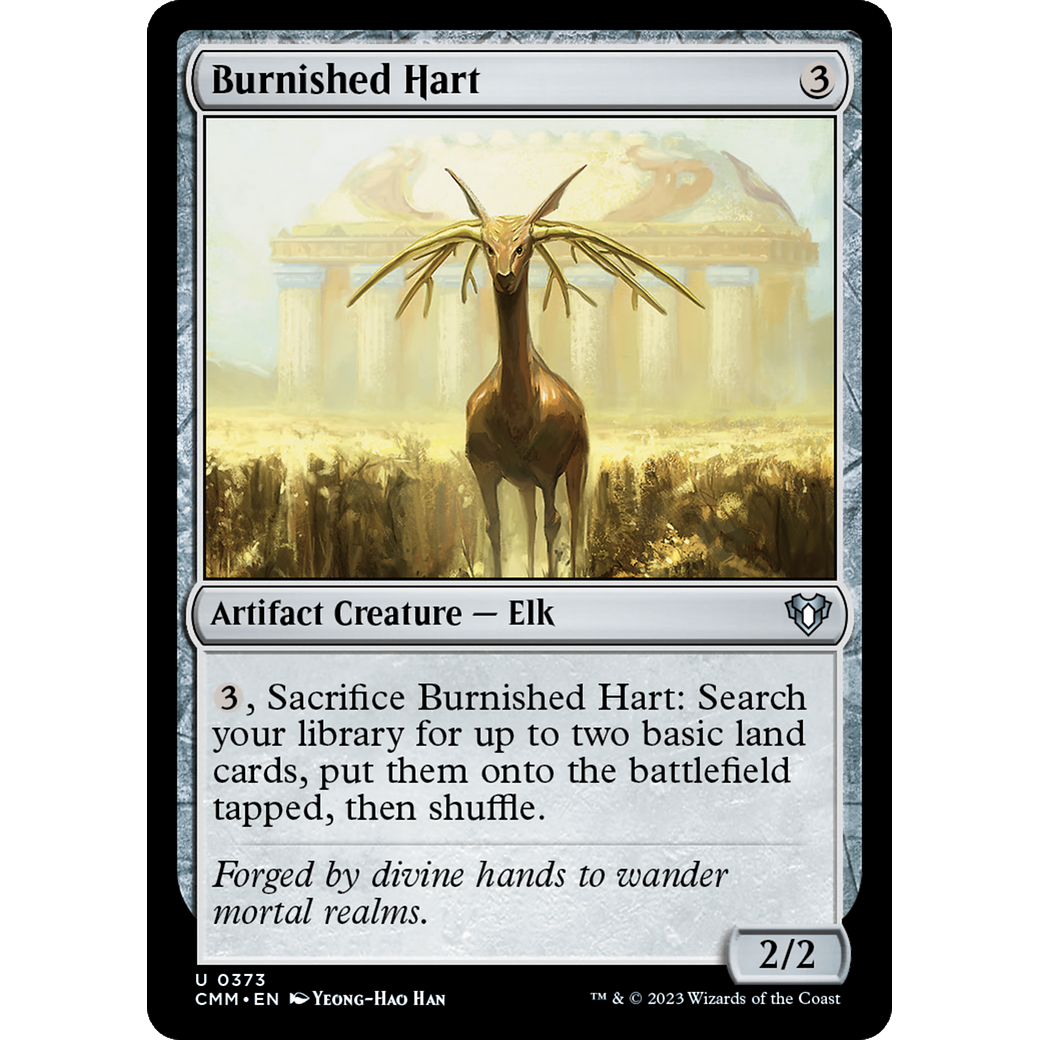 Burnished Hart (CMM-373) - Commander Masters Foil