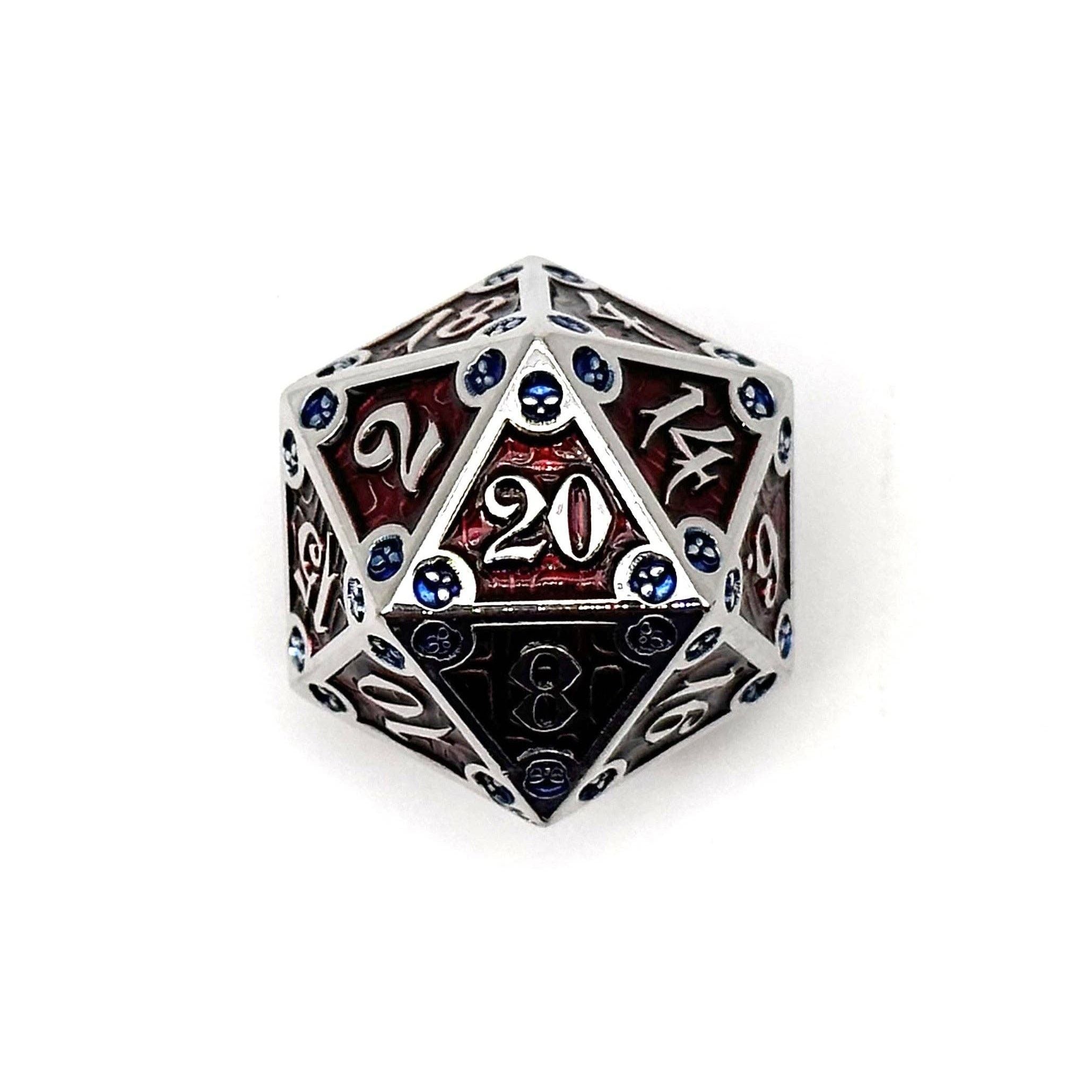 Dungeon Delve Runestones™ - 25mm D20 - Vampiric Corruption