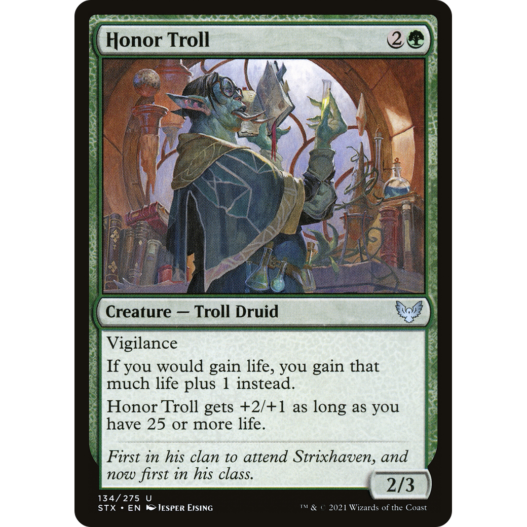 Honor Troll (STX-134) - Strixhaven: School of Mages