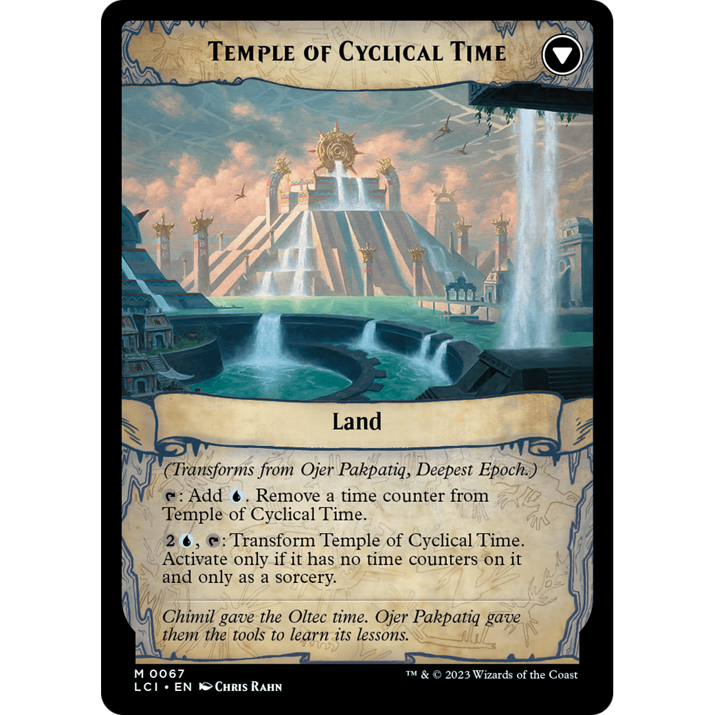 Ojer Pakpatiq, Deepest Epoch // Temple of Cyclical Time (LCI-067) - The Lost Caverns of Ixalan