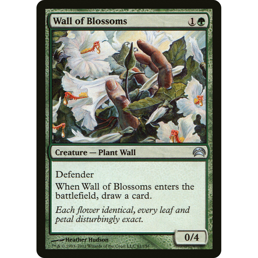 Wall of Blossoms (PC2-081) - Planechase 2012
