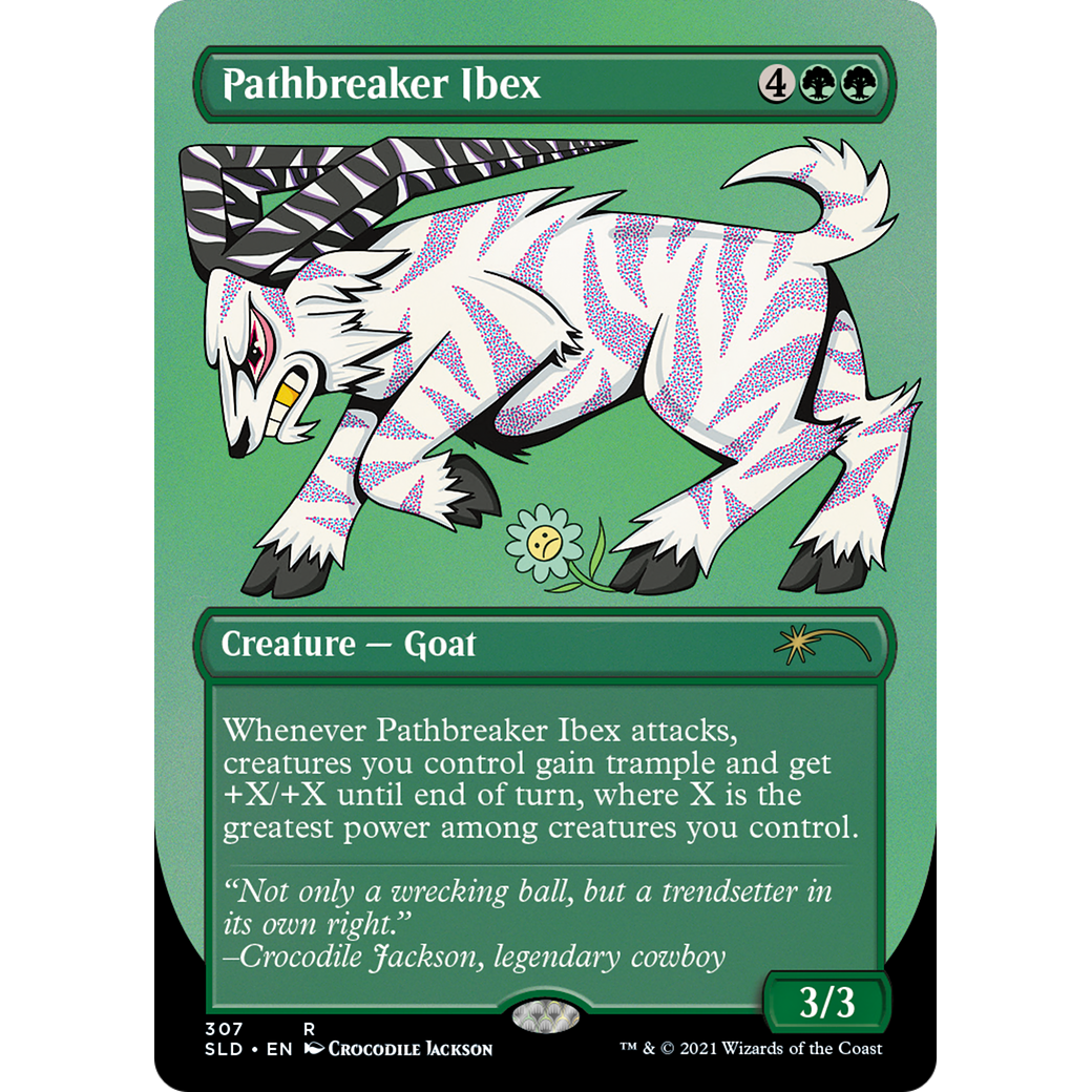 Pathbreaker Ibex (SLD-307) - Secret Lair Drop (Borderless)