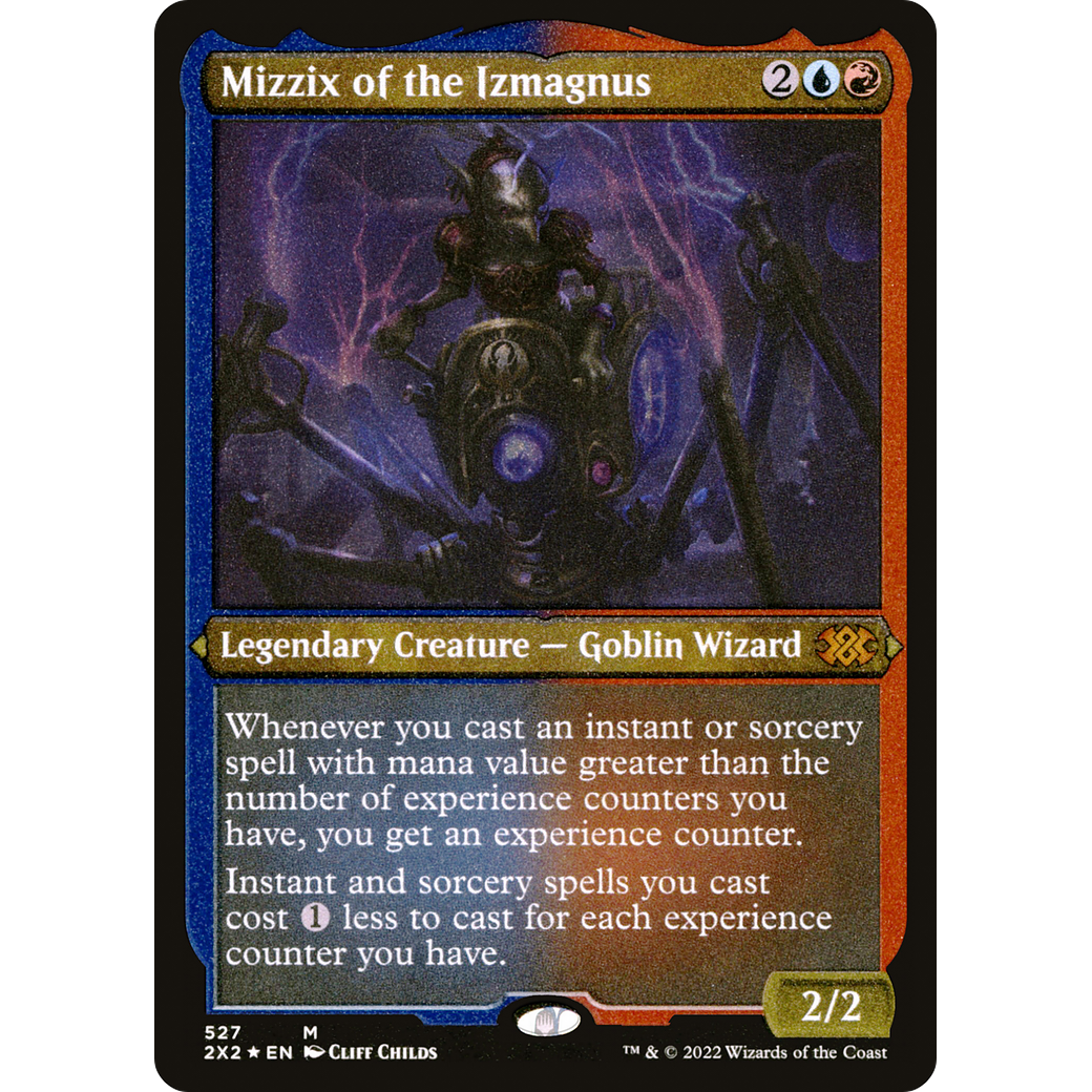 Mizzix of the Izmagnus (Foil Etched) (2X2-527) - Double Masters 2022 Foil