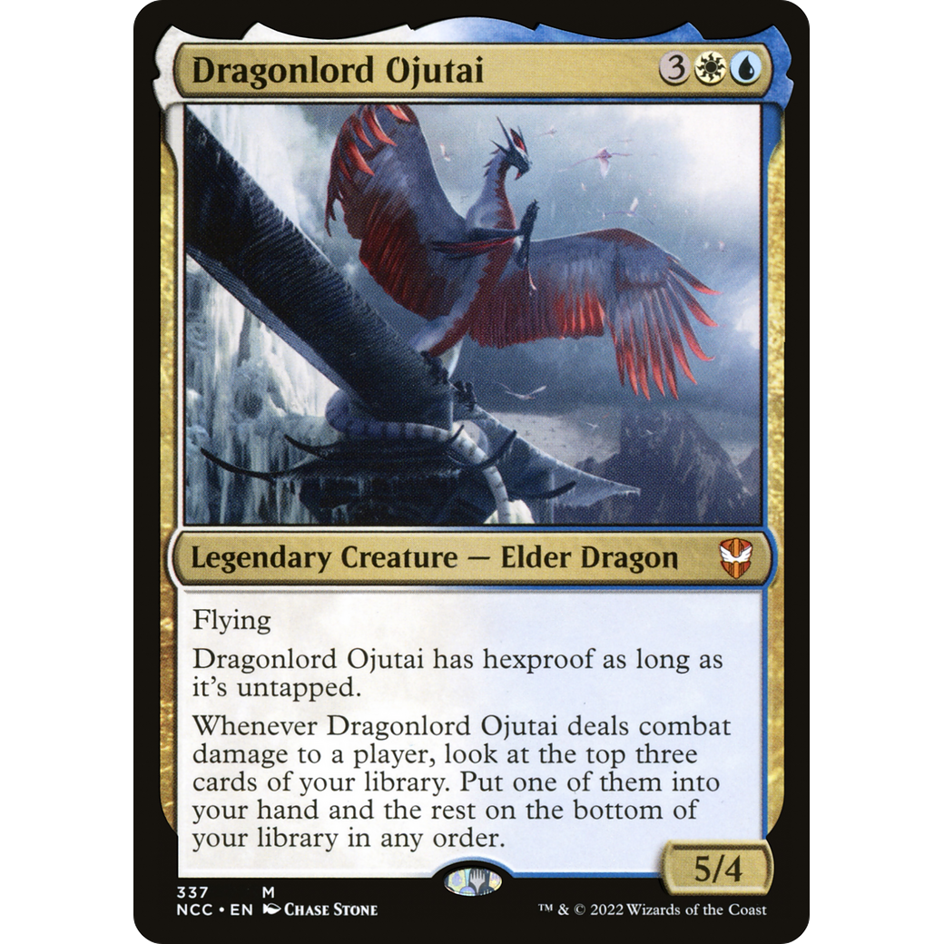 Dragonlord Ojutai (NCC-337) - New Capenna Commander