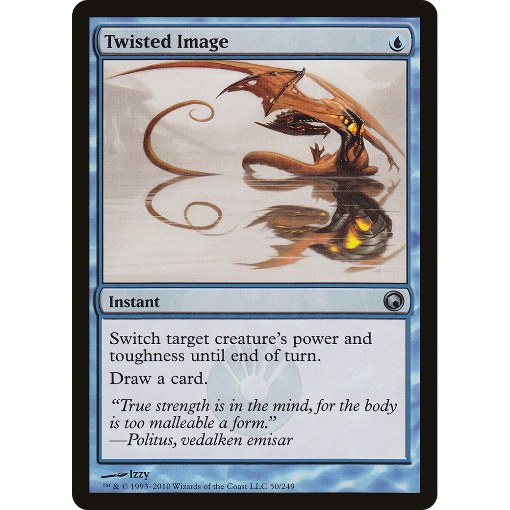 Twisted Image (SOM-050) - Scars of Mirrodin Foil