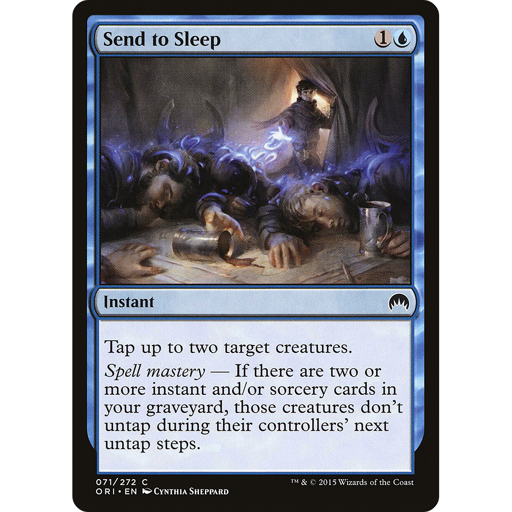 Send to Sleep (ORI-071) - Magic Origins Foil