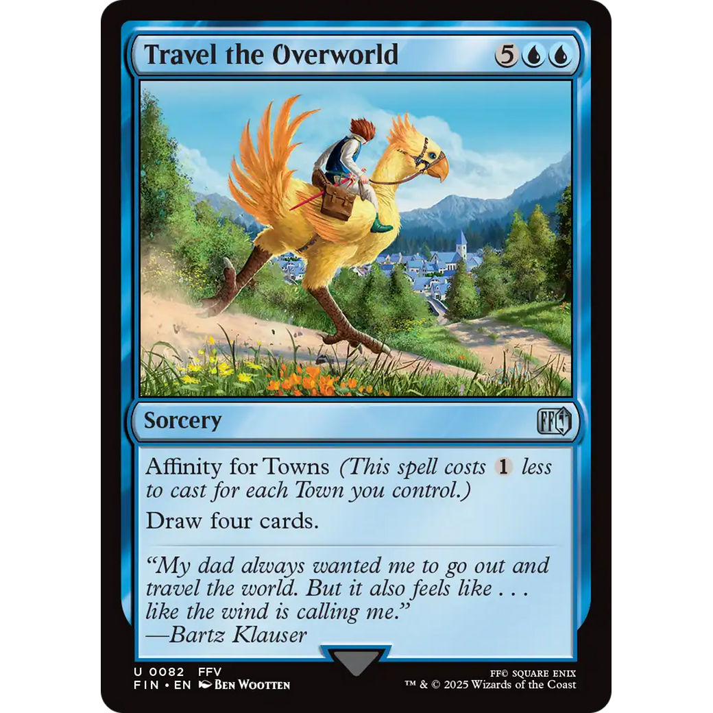 Travel the Overworld (FIN-082) - FINAL FANTASY Foil