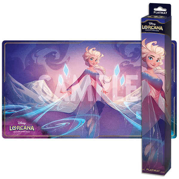 Disney Lorcana: Azurite Sea - Elsa, The Fifth Spirit Playmat (Release 11/15/24)