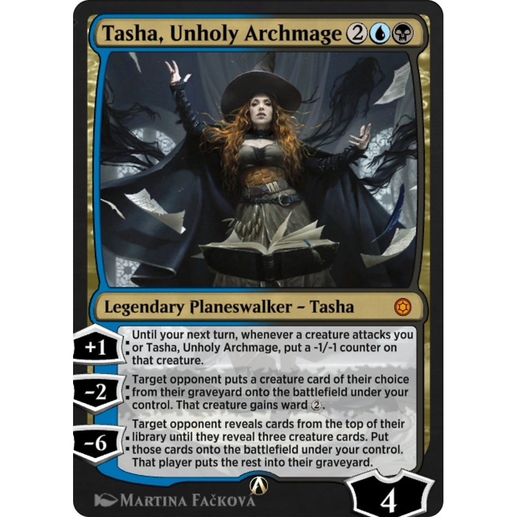Tasha, Unholy Archmage (HBG-075) - Alchemy Horizons: Baldur's Gate