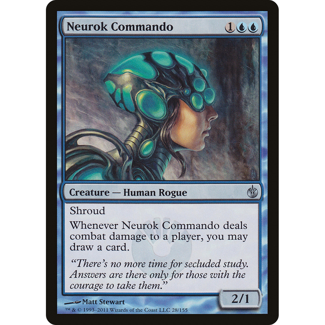 Neurok Commando (MBS-028) - Mirrodin Besieged