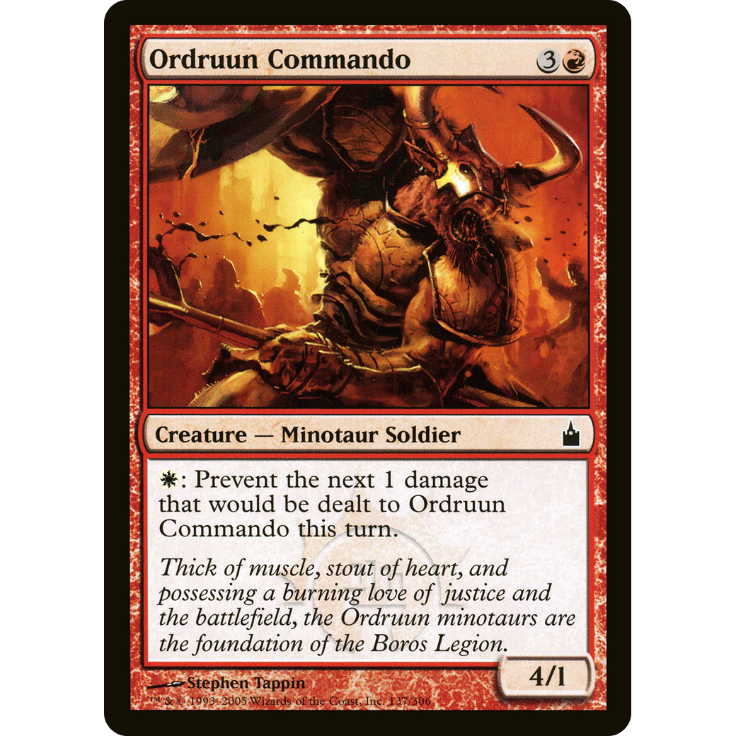 Ordruun Commando (RAV-137) - Ravnica: City of Guilds