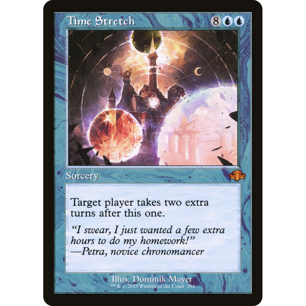 Time Stretch (Retro Frame) (DMR-294) - Dominaria Remastered Foil
