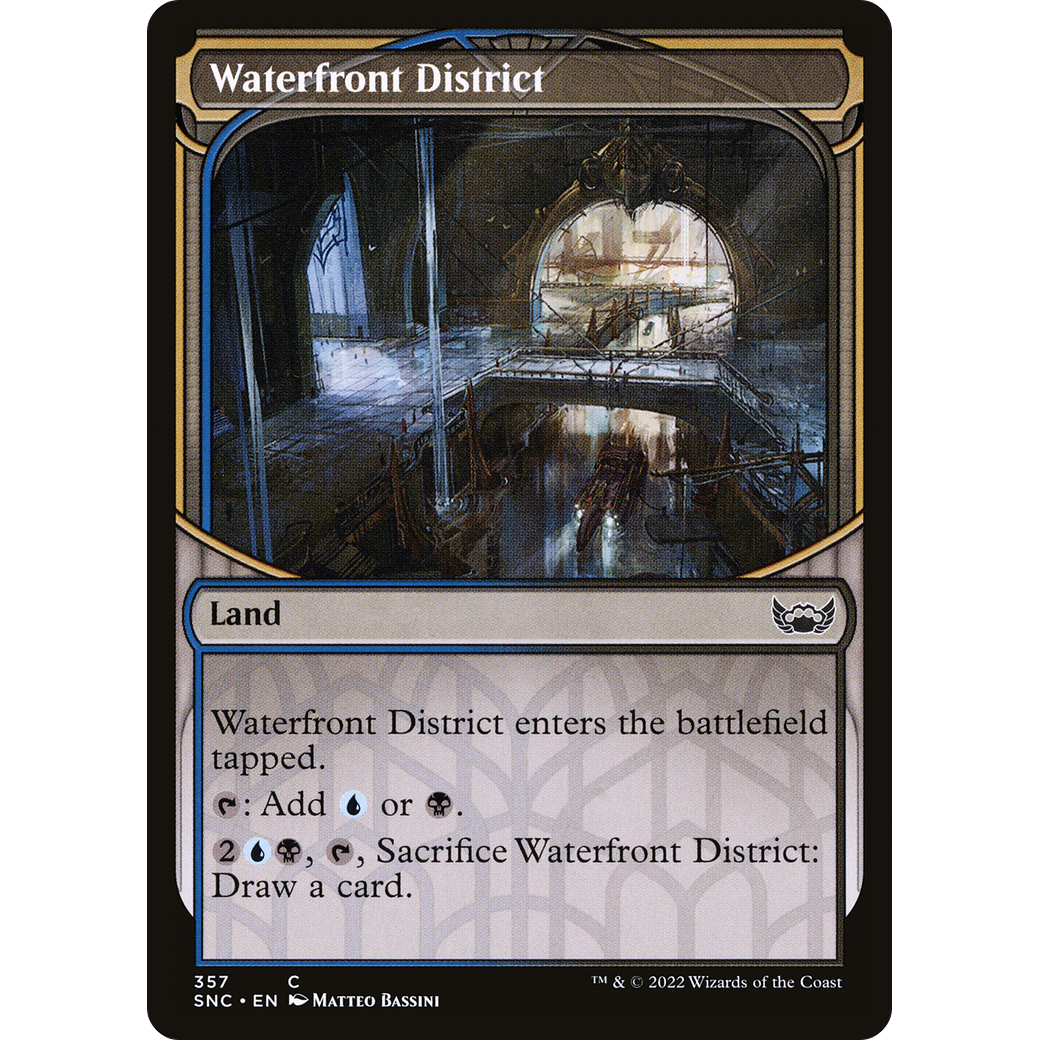 Waterfront District (Showcase) (SNC-357) - Streets of New Capenna: (Showcase)