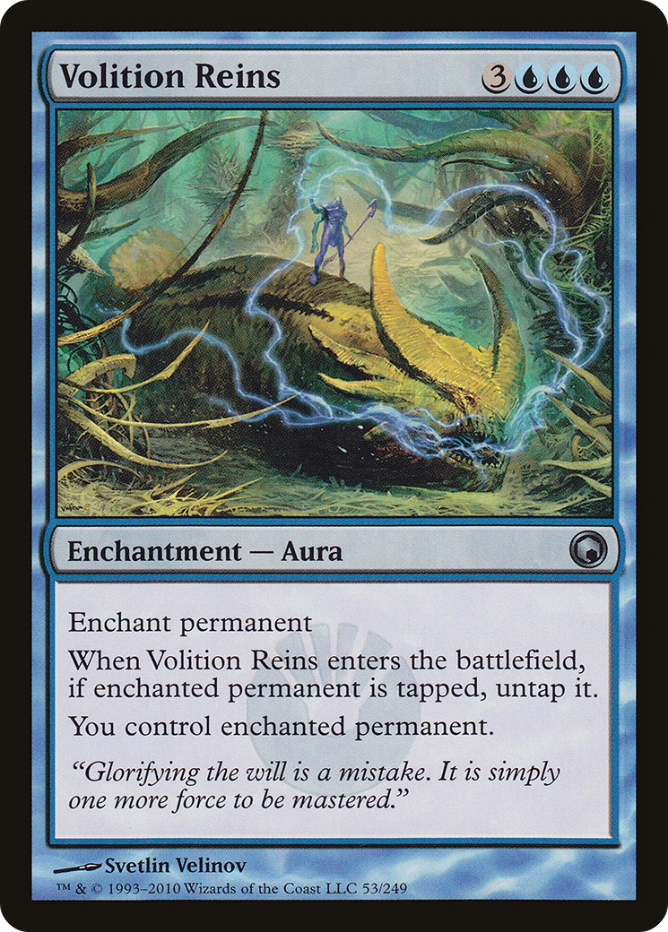 Volition Reins (SOM-053) - Scars of Mirrodin Foil