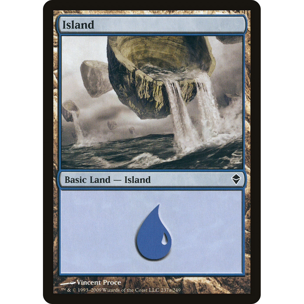 Island (237a) (ZEN-237A) - Zendikar