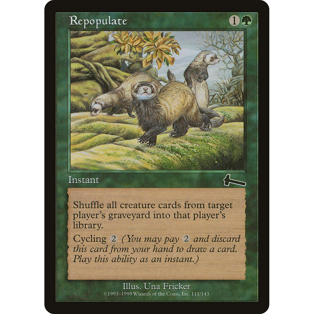 Repopulate (ULG-111) - Urza's Legacy Foil
